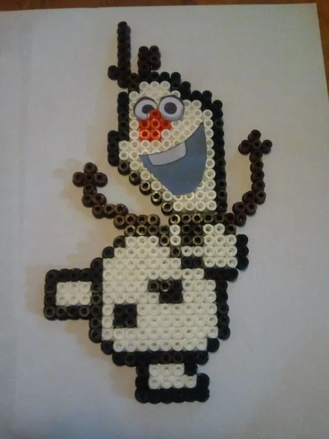 Olaf Frozen hama perler beads by Gaiaf2002 | Pyssla | Pinterest Olaf Frozen hama perler beads by Gaiaf2002 | Pyssla | Pinterest