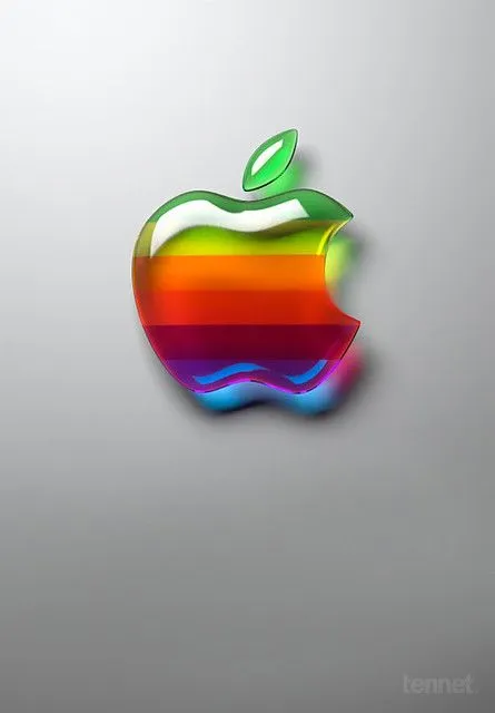 Old style Apple logo. (3D/CGI) | Flickr - Photo Sharing!