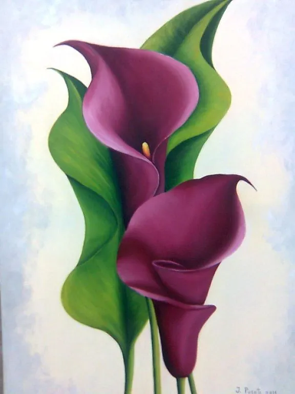 Rosas para pintar al oleo - Imagui
