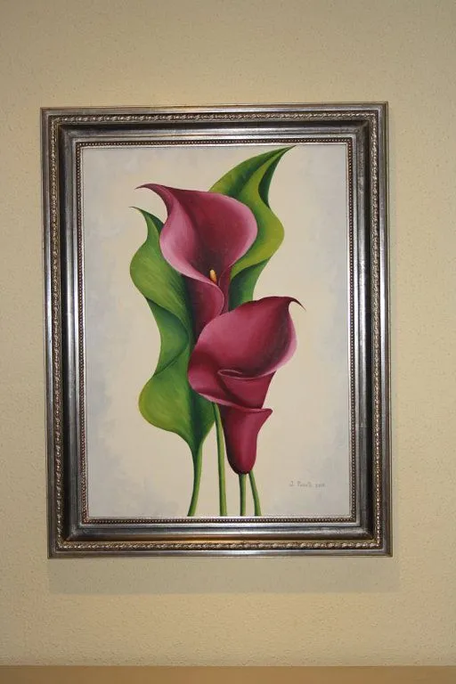 oleo flores | Decorar tu casa es facilisimo.com oleo flores | Decorar tu casa es facilisimo.com