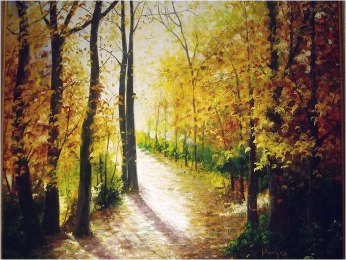 Paisaje de otoño Alicia Borreguero - Artelista.com Paisaje de otoño Alicia Borreguero - Artelista.com