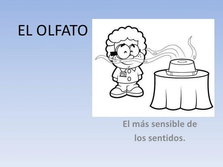 El olfato trabajo