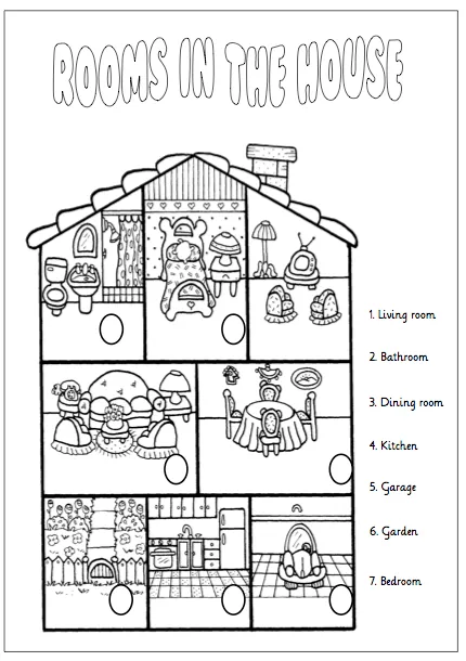 El segundo olivo: INGLÉS UNIT 3: THE HOUSE