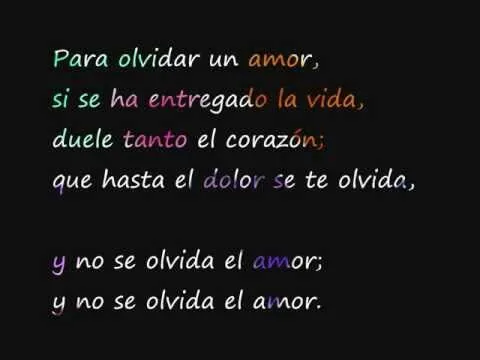 PARA OLVIDAR UN AMOR- JOSÉ MANUEL SOTO.wmv - YouTube