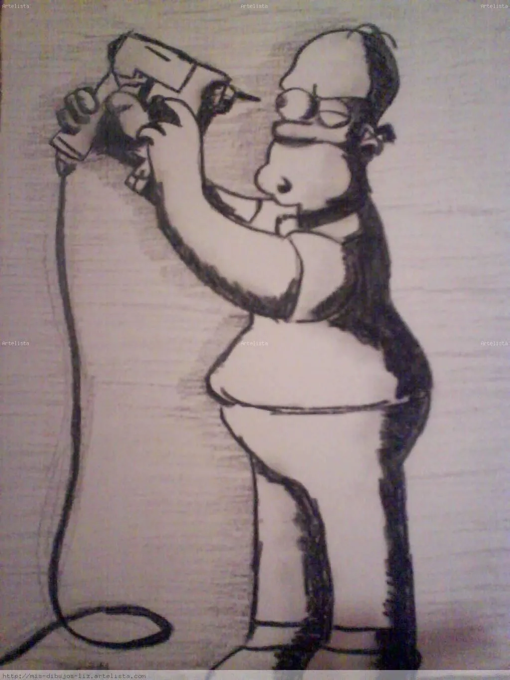 OMERO SIMPSON Blanqa Lizzy RB - Artelista.