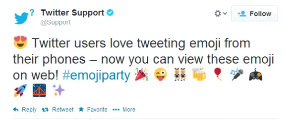 ONE Digital Twitter para web ya permite usar emoticons emoji ...