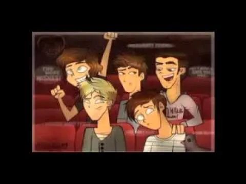 one direction caricaturas valen y eva XD - YouTube one direction caricaturas valen y eva XD - YouTube