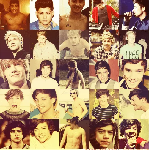 One Direction Collage V2. by WasabiSky on DeviantArt One Direction Collage V2. by WasabiSky on DeviantArt