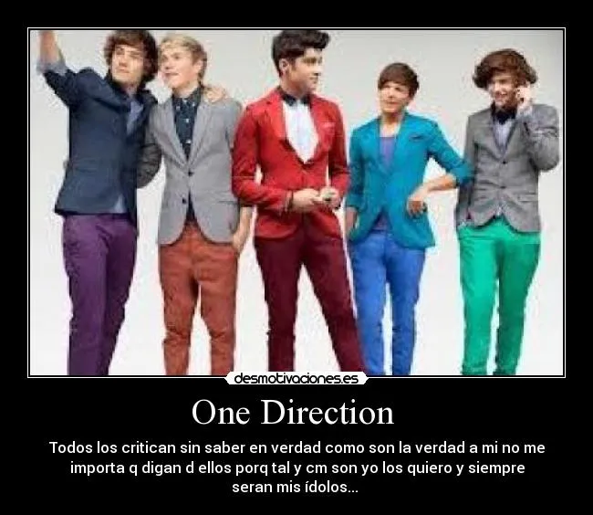 One Direction | Desmotivaciones