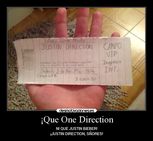 Que One Direction | Desmotivaciones