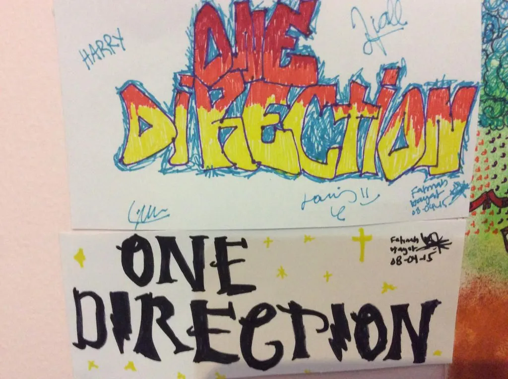One Direction graffiti #3 #4 by Apollo-fatmah on DeviantArt