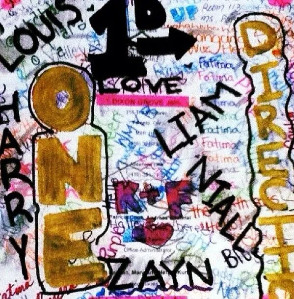 One direction graffitis - Imagui