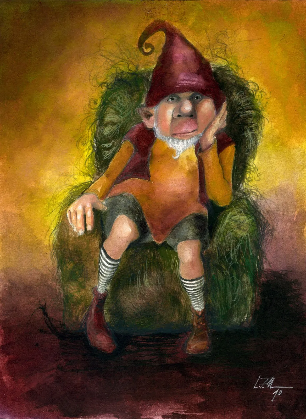 Oniris - Leticia Zamora (dibujo e ilustración): Duendes Mágicos Oniris - Leticia Zamora (dibujo e ilustración): Duendes Mágicos