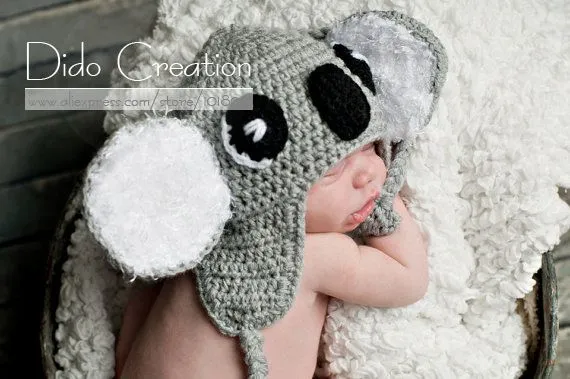 Online Kaufen Großhandel crochet koala hat aus China crochet koala ...