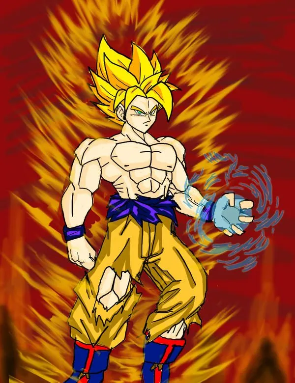 Only-1-Z-ro's SSJ Goku by dskemmanuel on DeviantArt