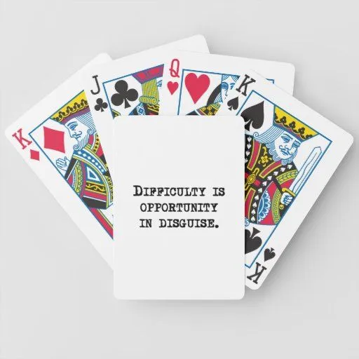 Oportunidad en disfraz baraja cartas de poker de Zazzle. Oportunidad en disfraz baraja cartas de poker de Zazzle.