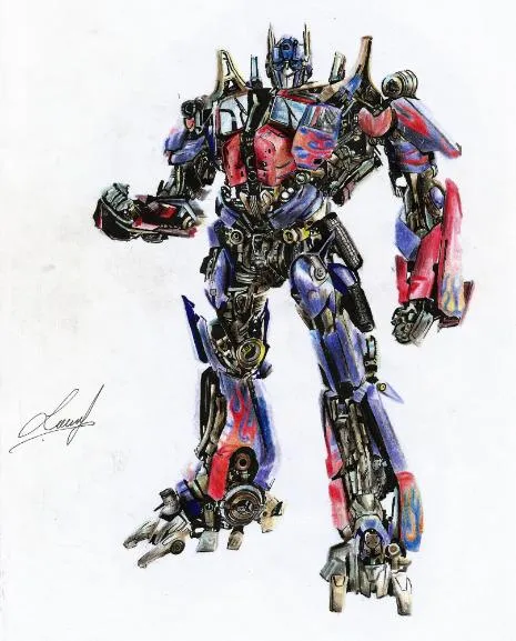 OPTIMUS PRIME (transformers):FMM por FernanMariscaL | Dibujando OPTIMUS PRIME (transformers):FMM por FernanMariscaL | Dibujando