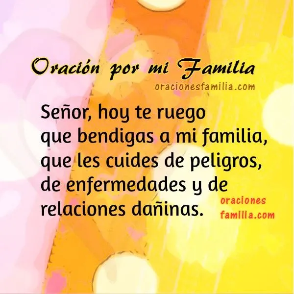 Oración Cristiana por Mi Familia | Oraciones de Familia Oración Cristiana por Mi Familia | Oraciones de Familia