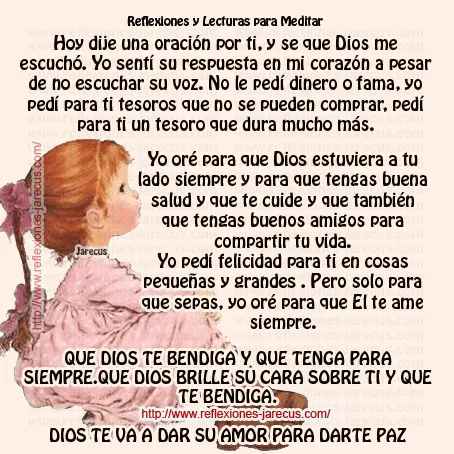 Oración | Reflexiones y Lecturas para Meditar