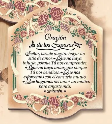 Oración de los esposos! | Dios nuestro señor! | Pinterest