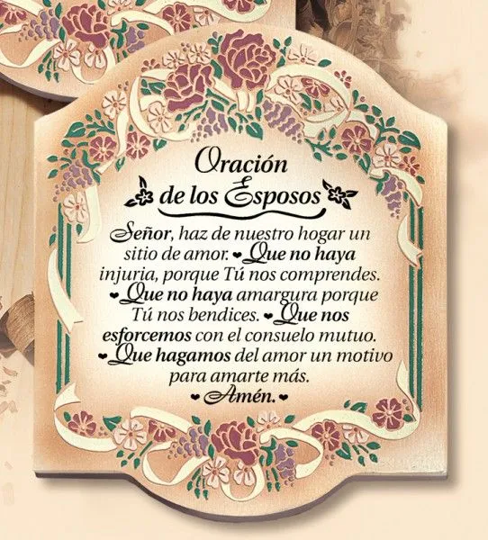 Oraciones para esposos - Imagui