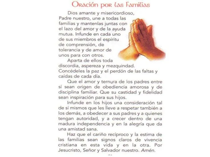 oracion por la familia | oraciones cristianas | Pinterest oracion por la familia | oraciones cristianas | Pinterest