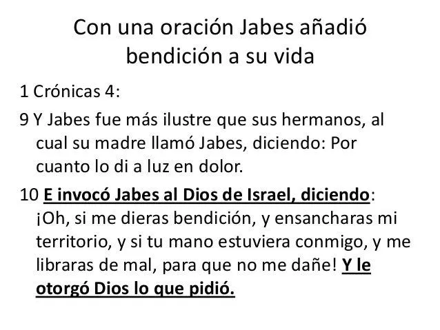 La oracion del justo puede mucho