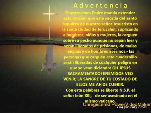 la verdadera oracion al JUSTO JUEZ - YouTube