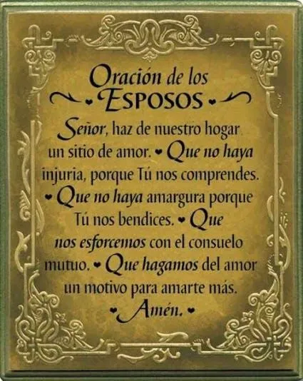 Oraciones para matrimonios catolicos - Imagui Oraciones para matrimonios catolicos - Imagui