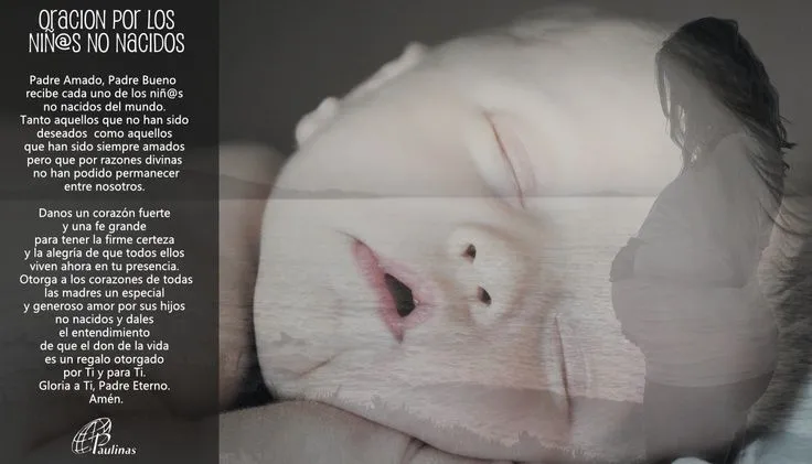 ORACION POR LOS NIÑOS NO NACIDOS. | Oraciones Paulinas Puerto Rico ... ORACION POR LOS NIÑOS NO NACIDOS. | Oraciones Paulinas Puerto Rico ...
