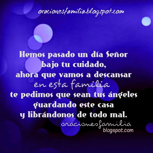 Oración de la Noche de Descanso | Oraciones de Familia Oración de la Noche de Descanso | Oraciones de Familia