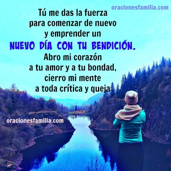 Oración para tener un Buen día | Oraciones de Familia Oración para tener un Buen día | Oraciones de Familia