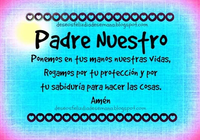 Oración por Protección y Sabiduría | Deseos Feliz Día de Semana