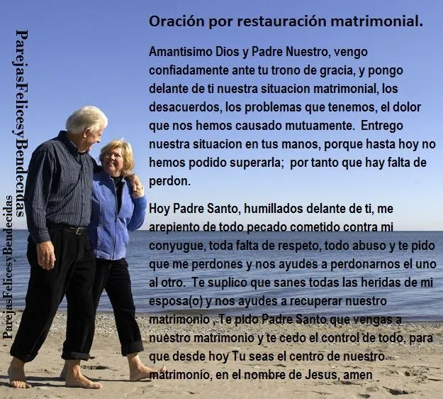 Oracion a matrimonios - Imagui