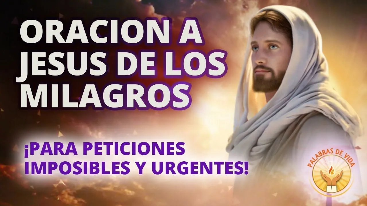 ORACION AL SEÑOR DE LOS MILAGROS PARA PETICIONES IMPOSIBLES, URGENTES Y DESESPERADAS - YouTube | Señor de los milagros, Oraciones al señor, Oraciones ORACION AL SEÑOR DE LOS MILAGROS PARA PETICIONES IMPOSIBLES, URGENTES Y DESESPERADAS - YouTube | Señor de los milagros, Oraciones al señor, Oraciones