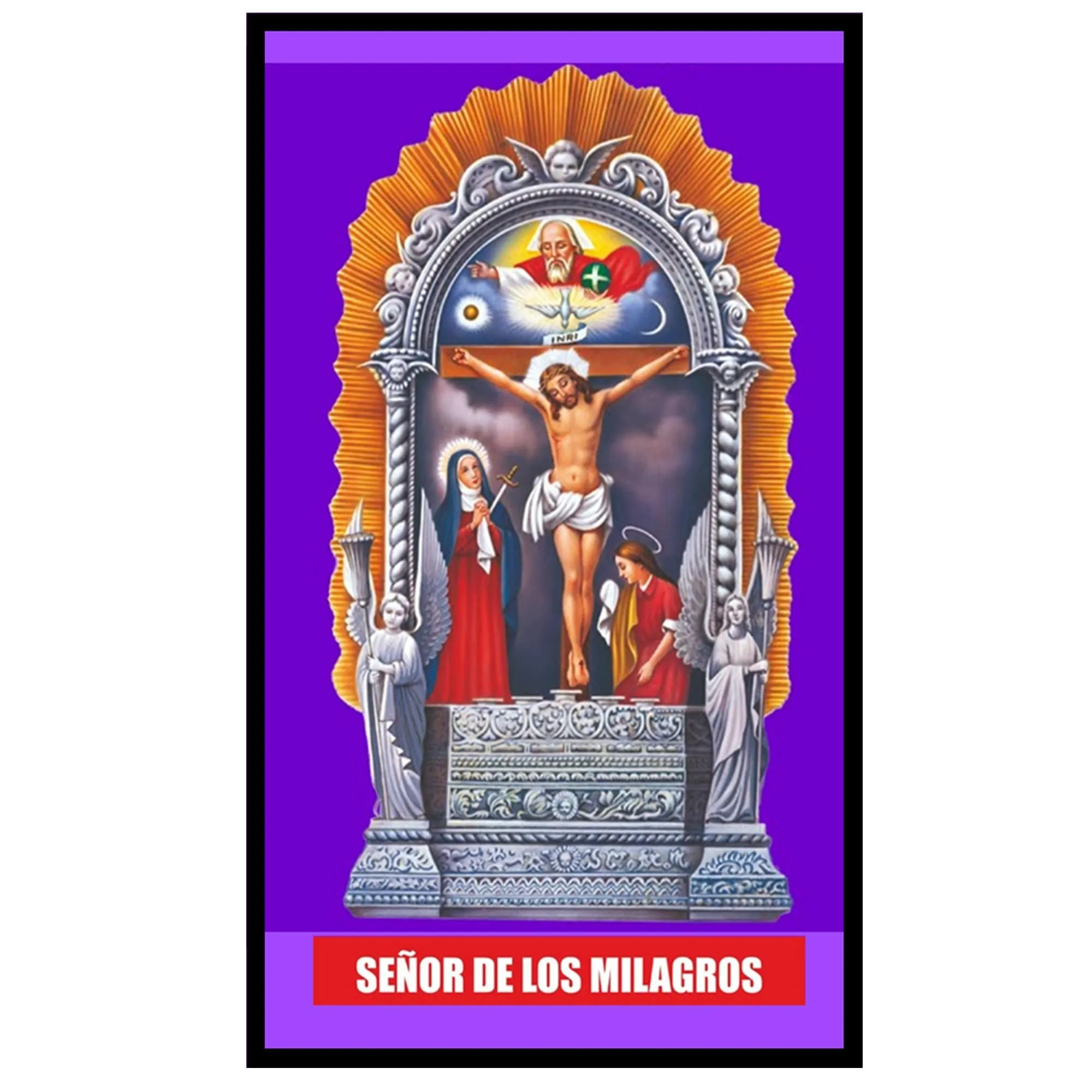 Oracion Al Senor De Los Milagros Tarjeta De Rezo Laminada Set - Etsy México