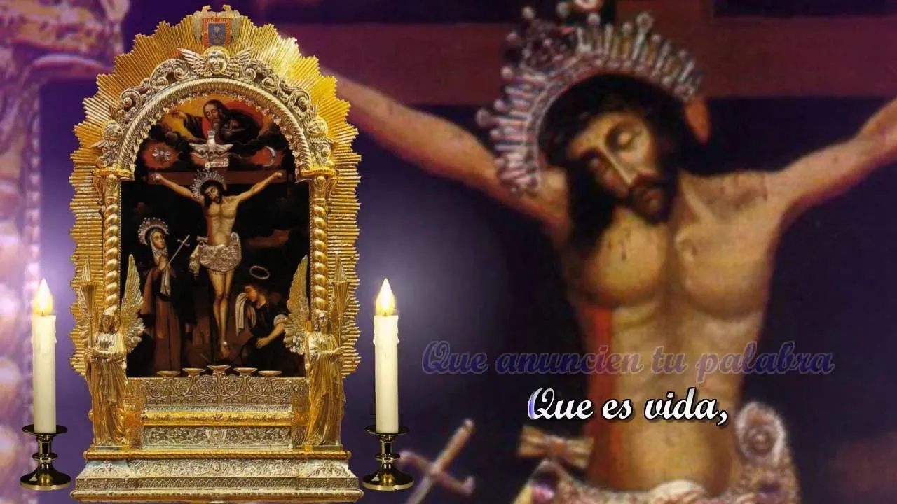 Oración al Señor de los Milagros - YouTube