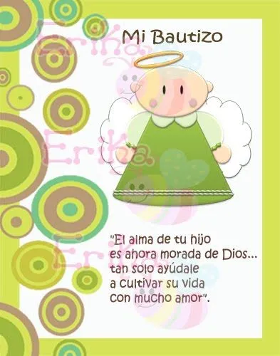 PALABRAS PARA BAUTIZO - Imagui