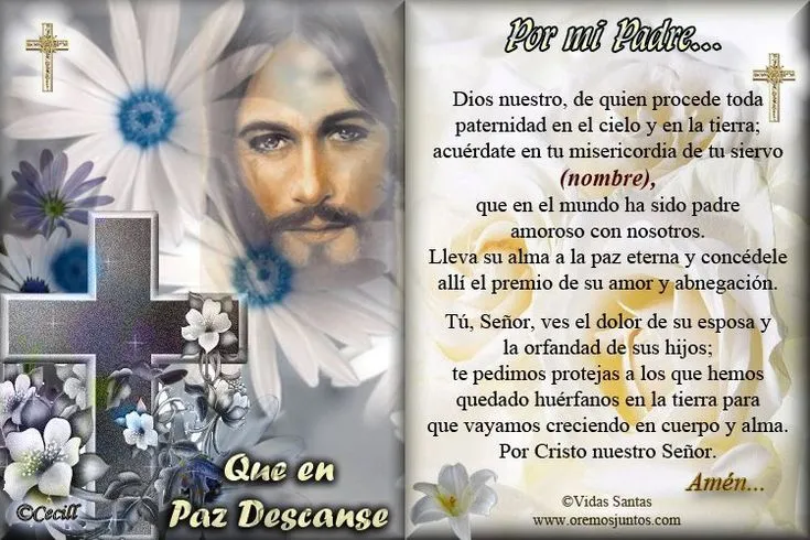 Oraciones Catolicas Para Difuntos | Estampas Oraciones por los ...