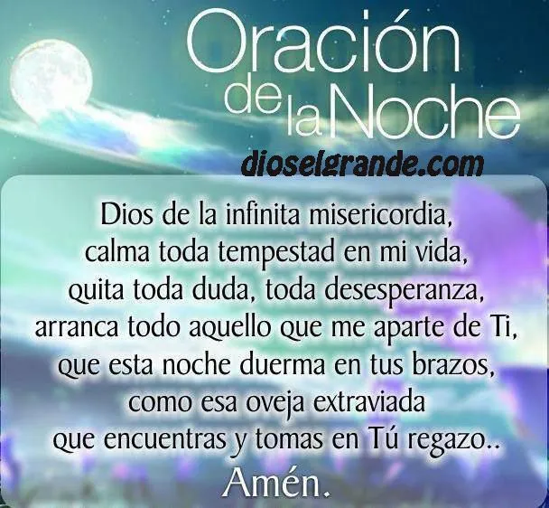 Oraciones de Dios para compartir | Dios el Grande