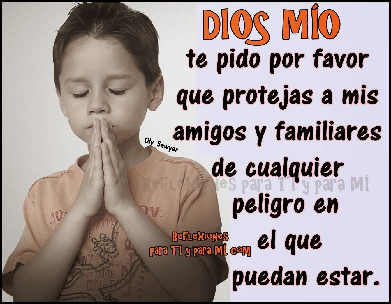 Oraciones para TI y para MÍ: ORACIÓN POR AMIGOS Y FAMILIA Oraciones para TI y para MÍ: ORACIÓN POR AMIGOS Y FAMILIA