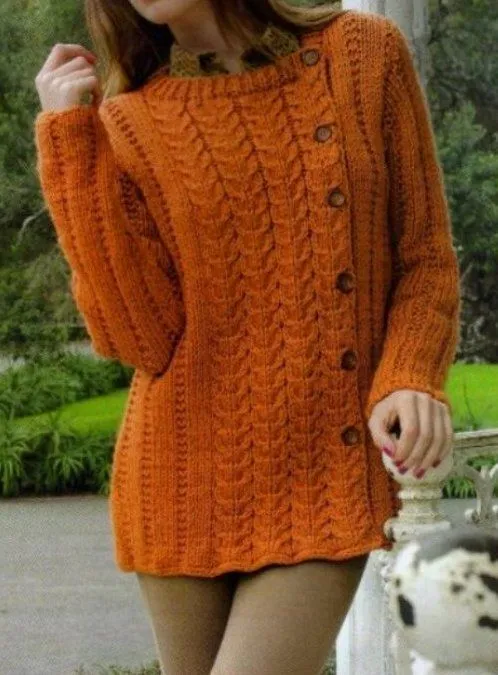 Оранжевый жакет с колосьями. Обсуждение на LiveInternet ...