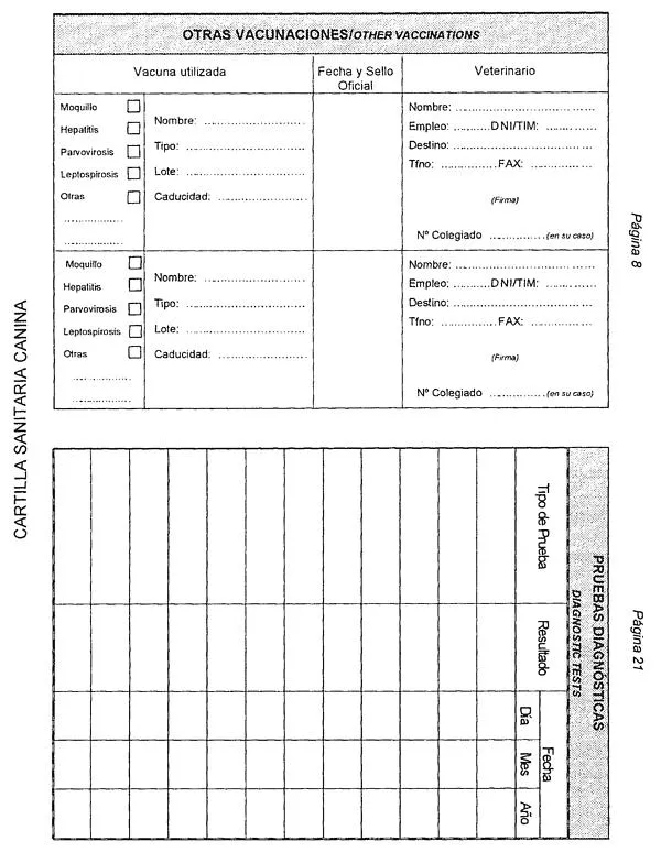 Orden DEF/2625/2005, de 18 de julio, por la que se establecen las normas para el registro, identificación y control de perros en las Fuerzas Armadas, así como medidas sanitarias para la prevención Orden DEF/2625/2005, de 18 de julio, por la que se establecen las normas para el registro, identificación y control de perros en las Fuerzas Armadas, así como medidas sanitarias para la prevención