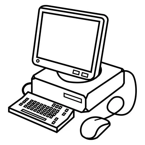 ORDENADORES DIBUJOS PARA COLOREAR | Dibujos para colorear ORDENADORES DIBUJOS PARA COLOREAR | Dibujos para colorear