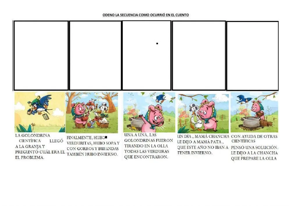 Ordenar secuencia | Live Worksheets