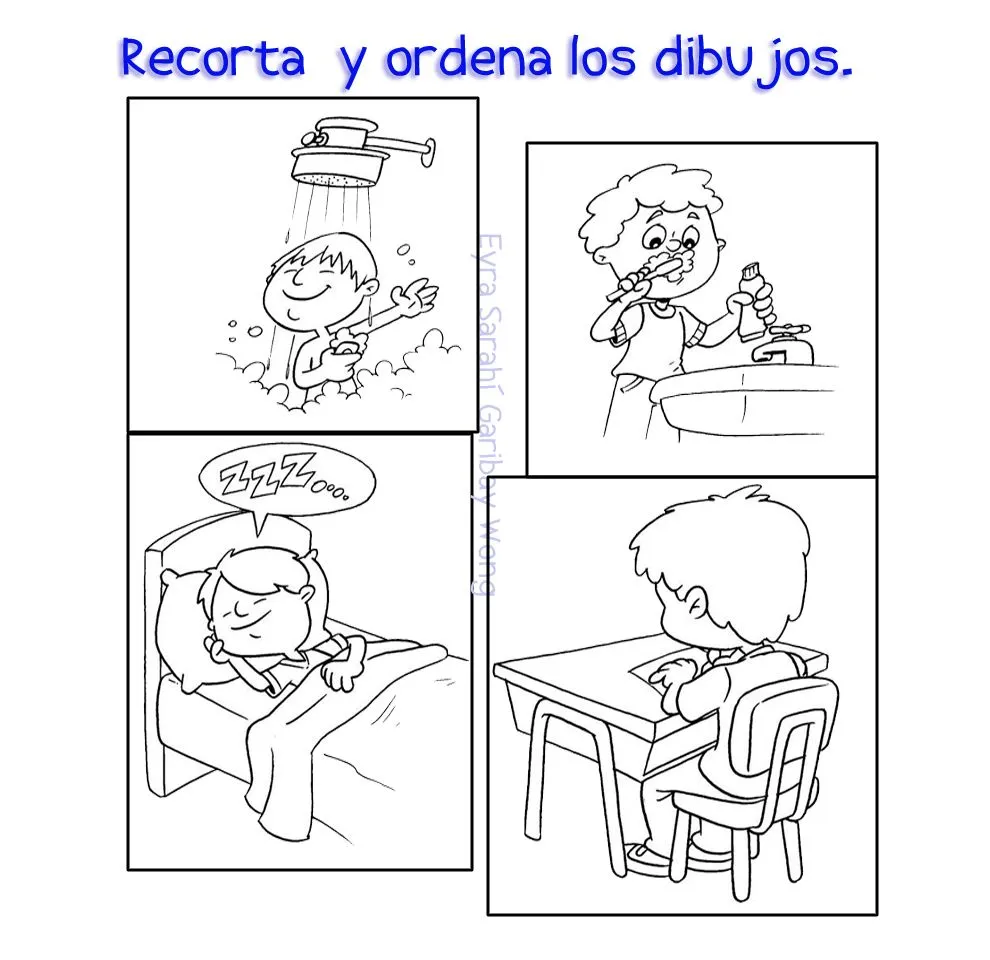 ordenar+secuencia+actividades+ ...