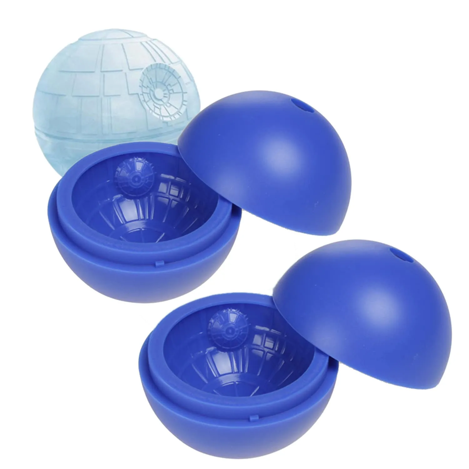 OREAMNOS Bandeja de silicona para molde de cubitos de hielo de Star Wars, máquina de hielo OREAMNOS Bandeja de silicona para molde de cubitos de hielo de Star Wars, máquina de hielo