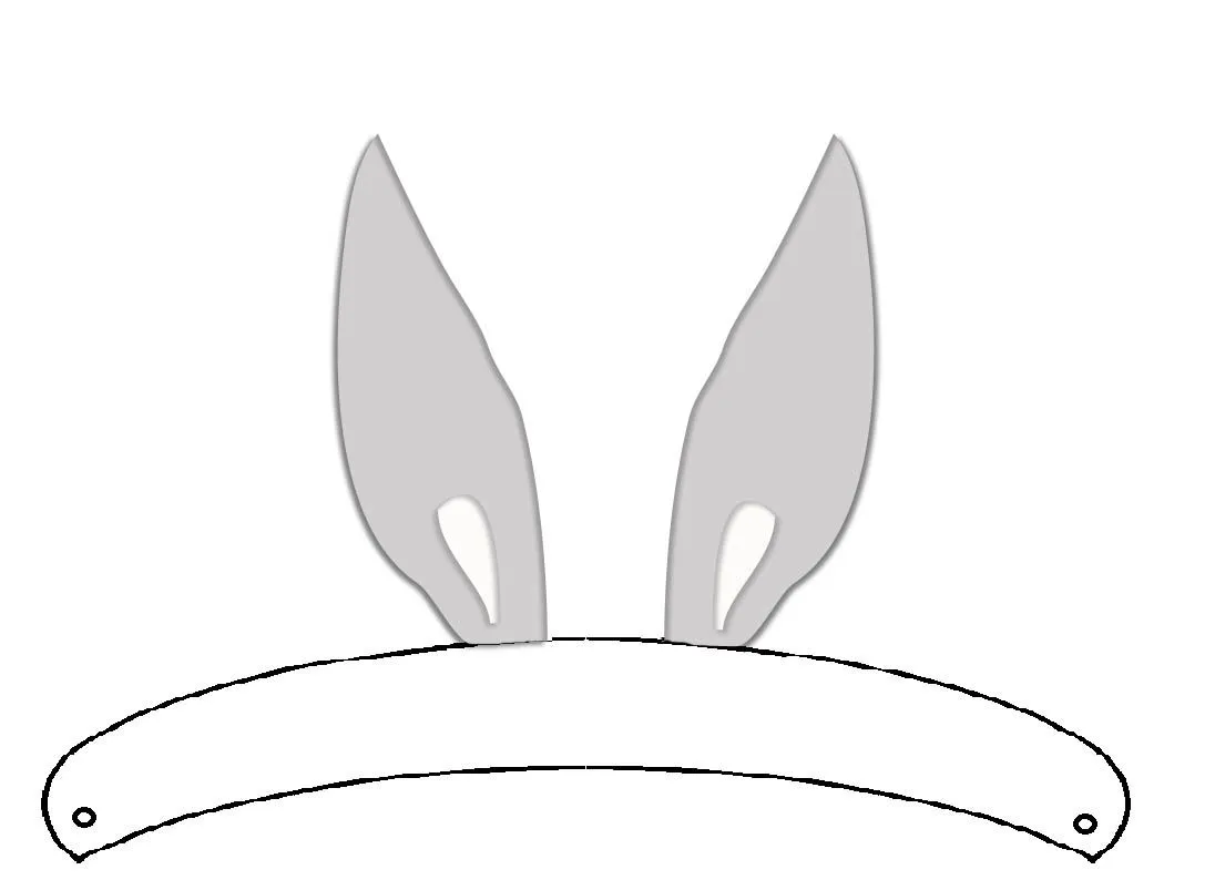 Como hacer orejas de burro - Imagui