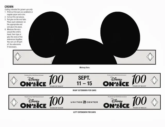 Orejas de Minnie y Mickey para Imprimir Gratis. | Ideas y material ...