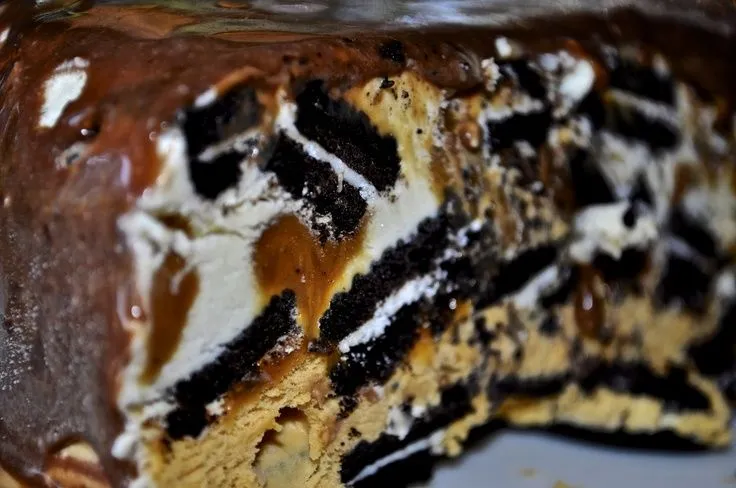 Oreo torta. Imperdible torta helada!! Realizada con galletitas ...